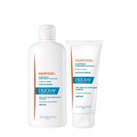 Ducray Anaphase+ Shampoo Complemento Antiqueda 400ml + OFERTA  Anaphase+ Shampoo Complemento Antiqueda 200ml