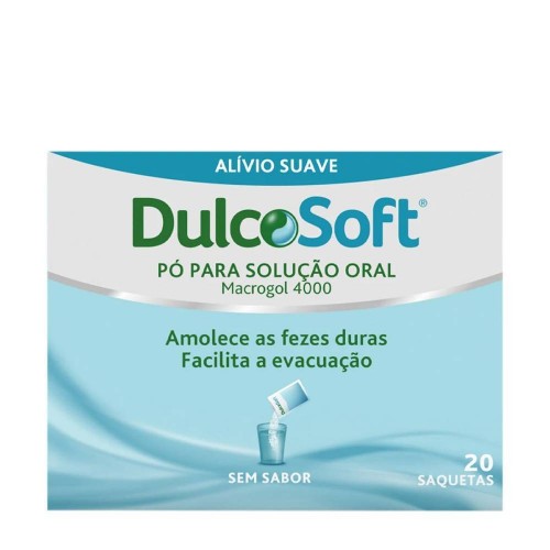 Dulcosoft Pó Solução Oral 20 Saquetas