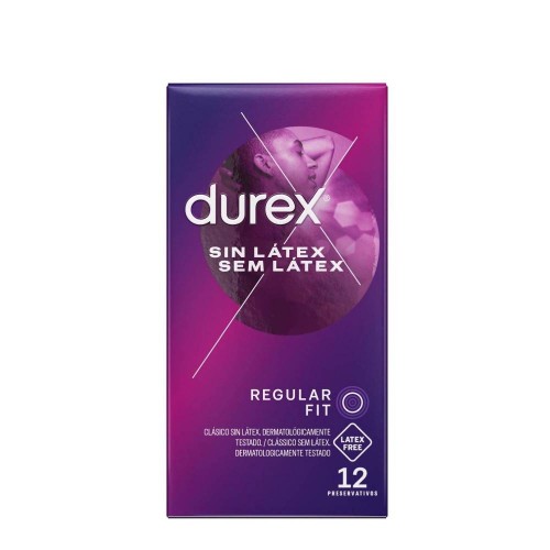 Durex Sem Látex 12 Preservativos