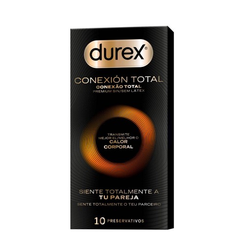 Durex Conexão Total Extra Lubrificado Preservativos 10 unidades