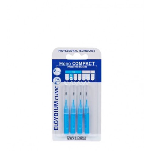 Elgydium Clinic Mono Compact Escovilhão Interdental Azul (ISO 1) 4un