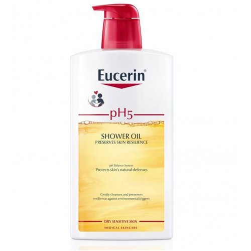 Eucerin pH5 Óleo de Duche Very Dry Sensitive Skin 1000ml