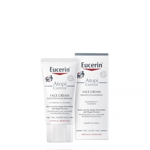 Eucerin AtopiControl Creme de Rosto Dry Irritable Skin 50ml 