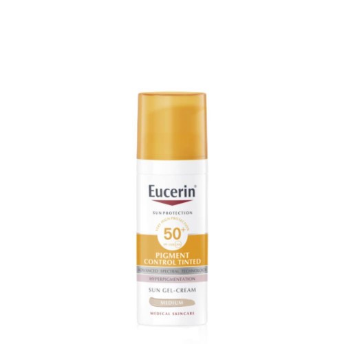 Eucerin Sun Pigment Control Tinted Gel-Creme Médio FPS50+ 50ml