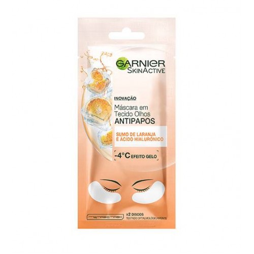 Garnier Máscara de Tecido Anti-Olheiras Vitamina C 6g