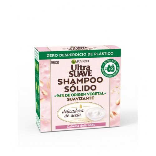 Garnier Ultra Suave Shampoo Sólido Delicadeza de Aveia 60g