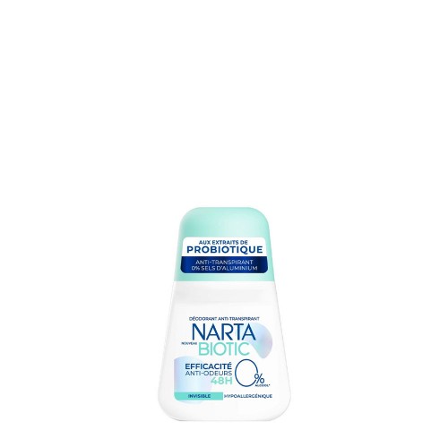 Garnier Narta Biotic Desodorizante Roll-On Invisível 50ml