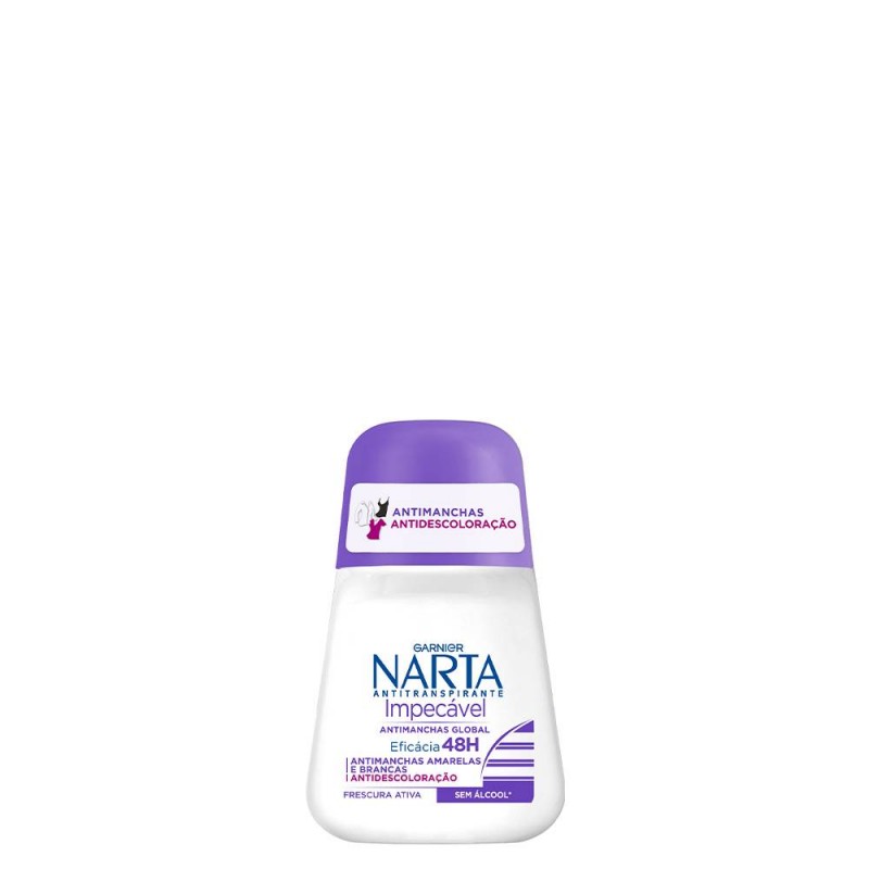 Garnier Narta Desodorizante Roll-On Impecável, 50ml