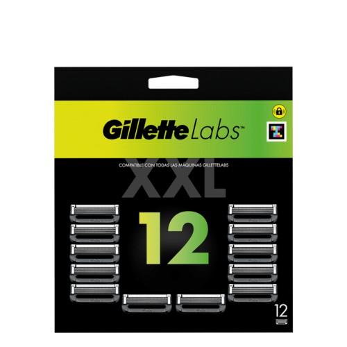 Gillette Labs Recarga 12 unidades