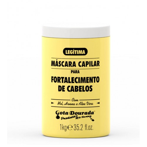 Gota Dourada Fortalecimento Máscara 1kg