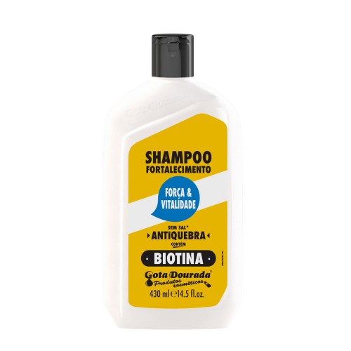Gota Dourada Biotina Shampoo Fortelecimento 430ml