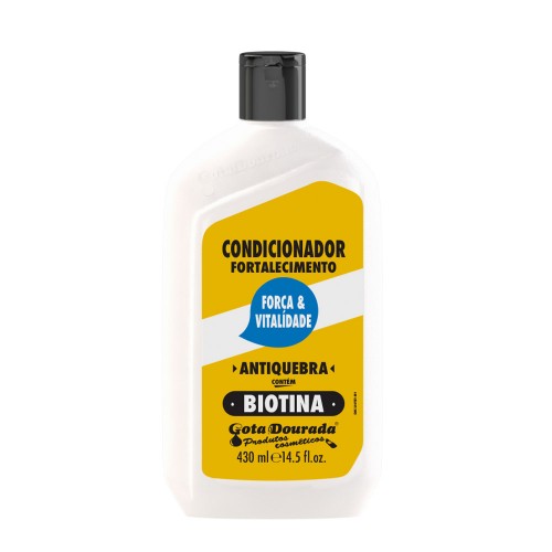 Gota Dourada Biotina Condicionador Fortelecimento 430ml