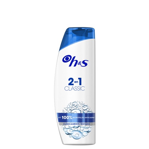 H&S 2 em 1 Classic Shampoo Anticaspa 300ml