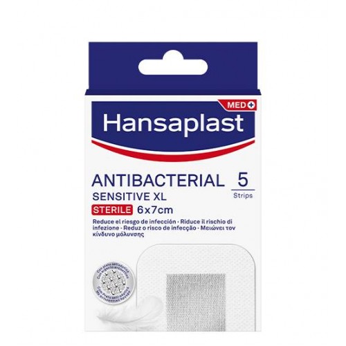 Hansaplast Sensitive XL 5 unidades