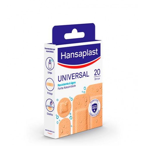 Hansaplast Universal 20 unidades - 4 tamanhos