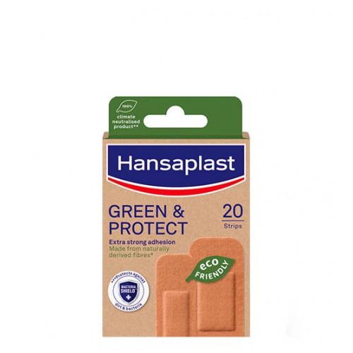 Hansaplast Green & Protect 20 unidades