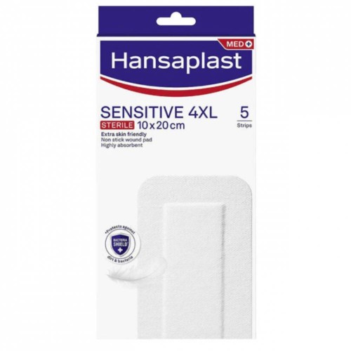 Hansaplast Sensitive 4XL 5 unidades