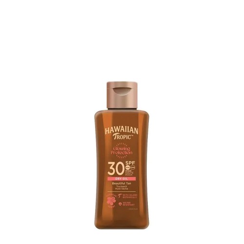 Hawaiian Tropic Glowing Protection Óleo Seco Bronzeador SPF30 75ml