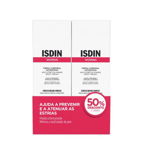 ISDIN Woman Antiestrias 2x250ml Preço Especial