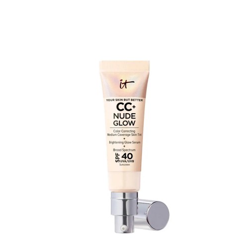 IT Cosmetics CC+ Nude Glow Base + Sérum Illuminador SPF40 Fair Porcelain (N) 32ml
