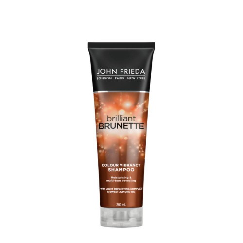 John Frieda Brilliant Brunette Colour Vibrancy Shampoo 250ml