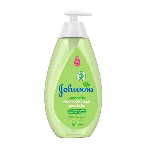 Johnson's Baby Shampoo Camomila 500ml Com Doseador