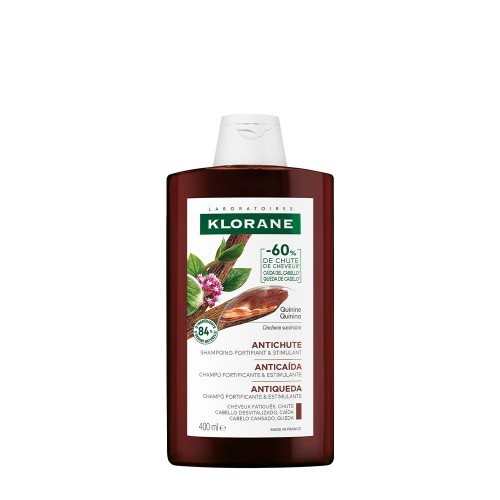 Klorane Quinina BIO Shampoo para Queda de Cabelo 400ml