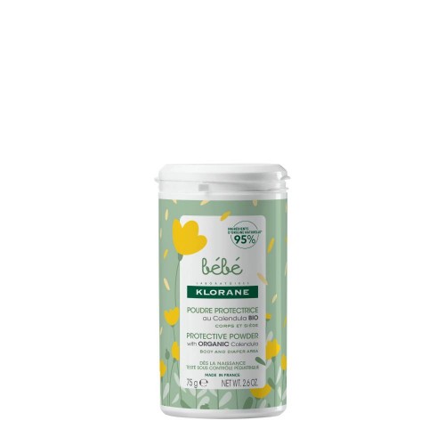 Klorane Bebé Calêndula BIO Pó Talco Protetor 75g
