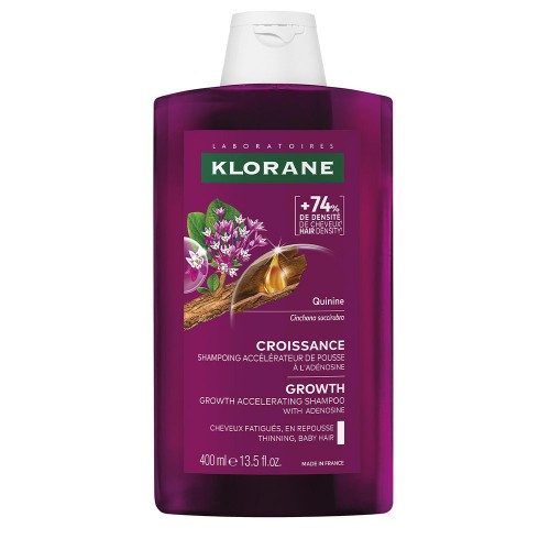 Klorane Quinina Shampoo Acelerador de Crescimento 400ml