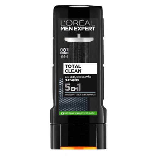 L'Oréal Men Expert Total Clean Gel de Banho 400ml