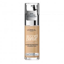L'Oréal Accord Parfait com Ácido Hialurónico 3.D/3.W Golden Beige 30ml