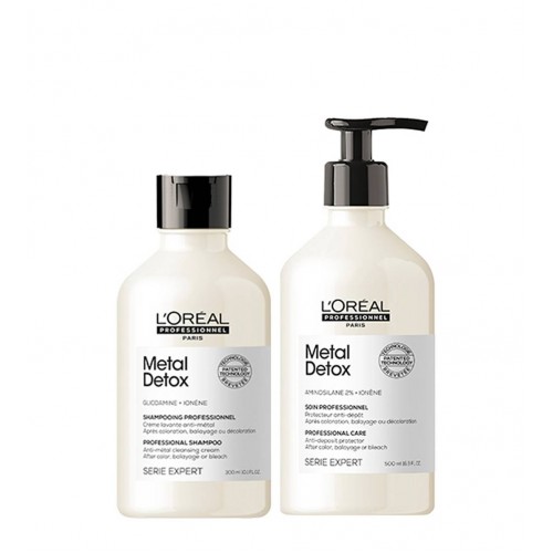 L'Oréal Metal Detox Shampoo + Condicionador para Cabelo Danificado