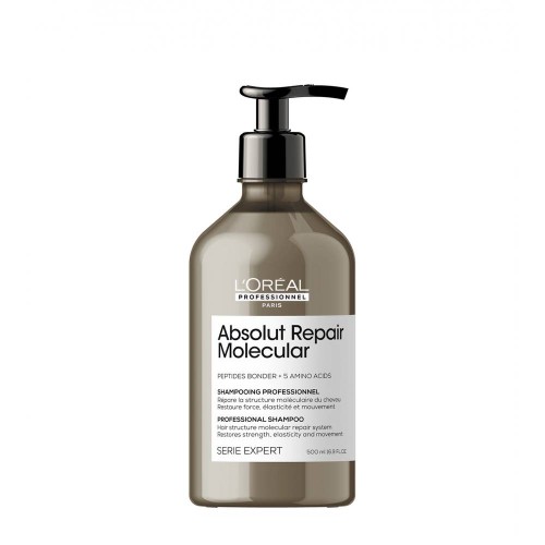 L'Oréal Absolut Repair Molecular Shampoo 500ml