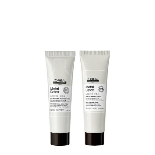 L'Oréal Metal Detox Shampoo 30ml + Máscara 30ml