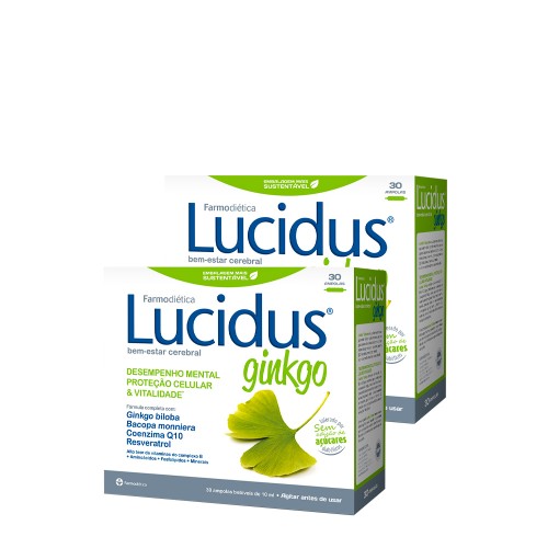 Lucidus Ginkgo 2x30 ampolas