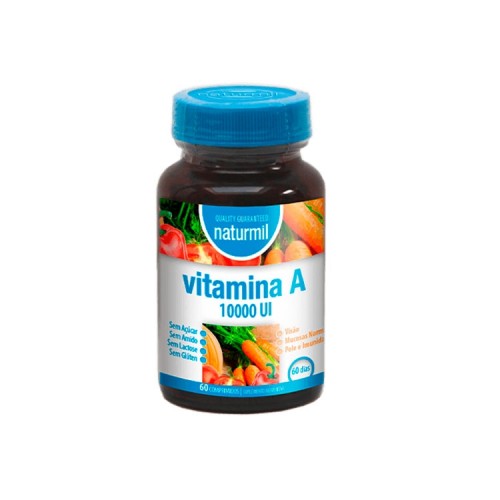 Naturmil Vitamina A 10000 UI 60 comprimidos