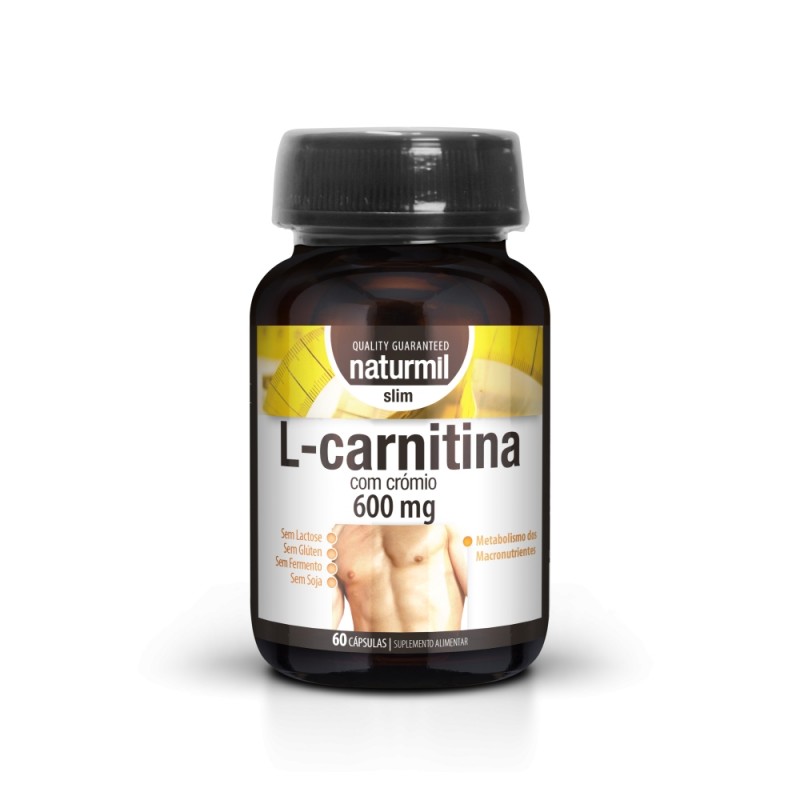 l carnitina tira o sono L-Carnitina 3000 Naturmil L-Carnitina 600mg 60 cpsulas