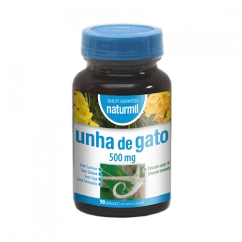 Naturmil Unha de Gato 500mg 90 cápsulas
