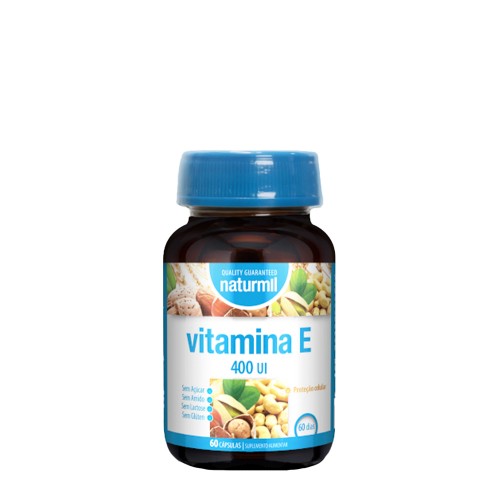 Naturmil Vitamina E 400UI 60 cápsulas