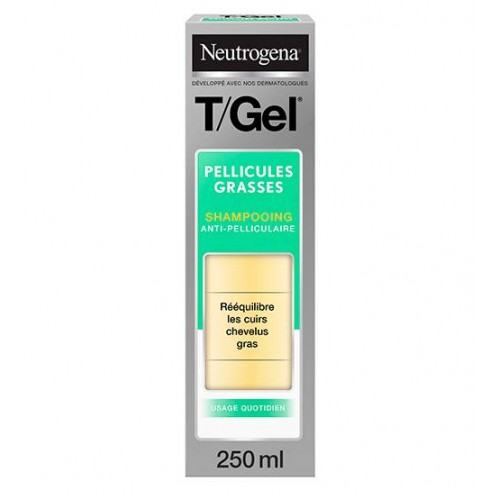Neutrogena T/Gel Shampoo Cabelos Oleosos 250ml