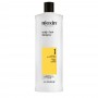 Nioxin Sistema 1 Shampoo para Cabelo Natural com Perda de Densidade Ligeira 1000ml