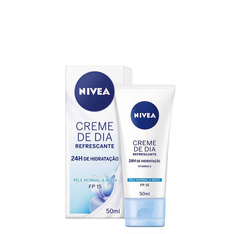 Nivea Creme de Rosto Dia Essentials Hidratante, 50ml, SPF15