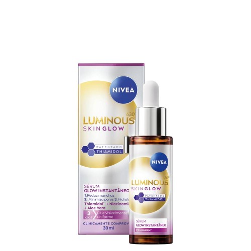 Nivea Luminous 630 Skin Glow Sérum Glow Instântaneo 30ml