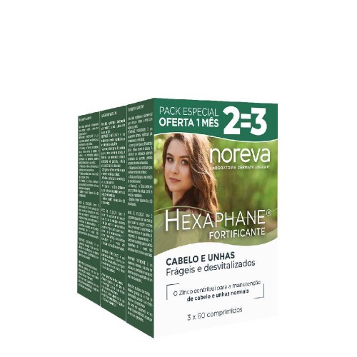 Noreva Hexaphane Fortificante 2x60 comprimidos + OFERTA 60 compridos