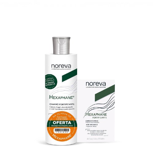 Noreva Hexaphane Fortificante 60 comprimidos + OFERTA Shampoo 250ml