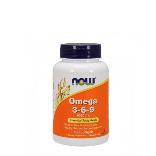 Now Omega 3-6-9 1000mg 100 cápsulas