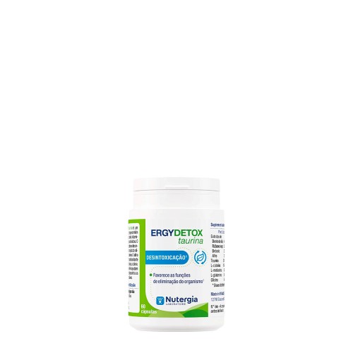 Nutergia ErgyDetox Taurina 60 cápsulas