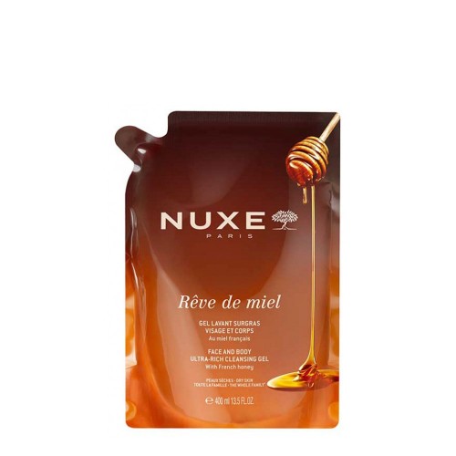 Nuxe Rêve de Miel Gel de Limpeza e Duche Recarga 400ml