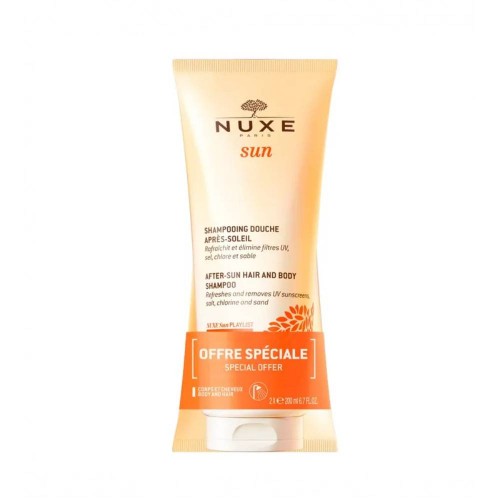 Nuxe Sun Shampoo Gel Duche 2x200ml