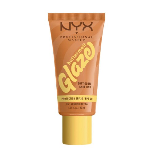 NYX Buttermelt Glaze Base Iluminadora SPF30 04 Almond Butta